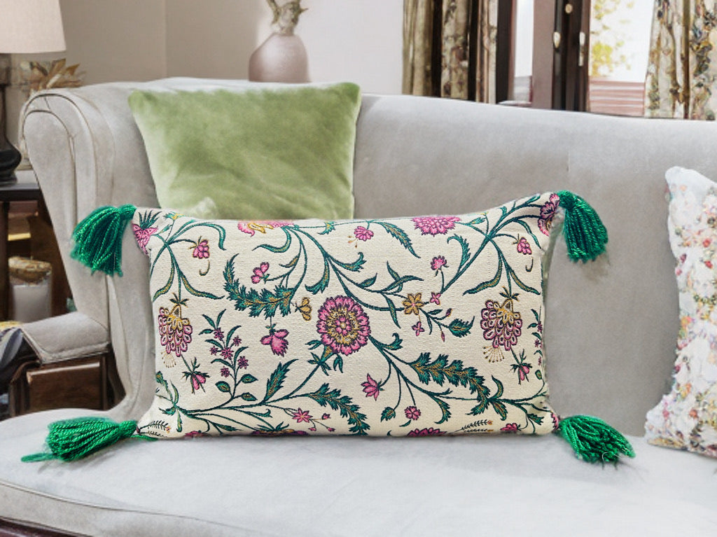 Jacquard Cushion Cover 12x20"