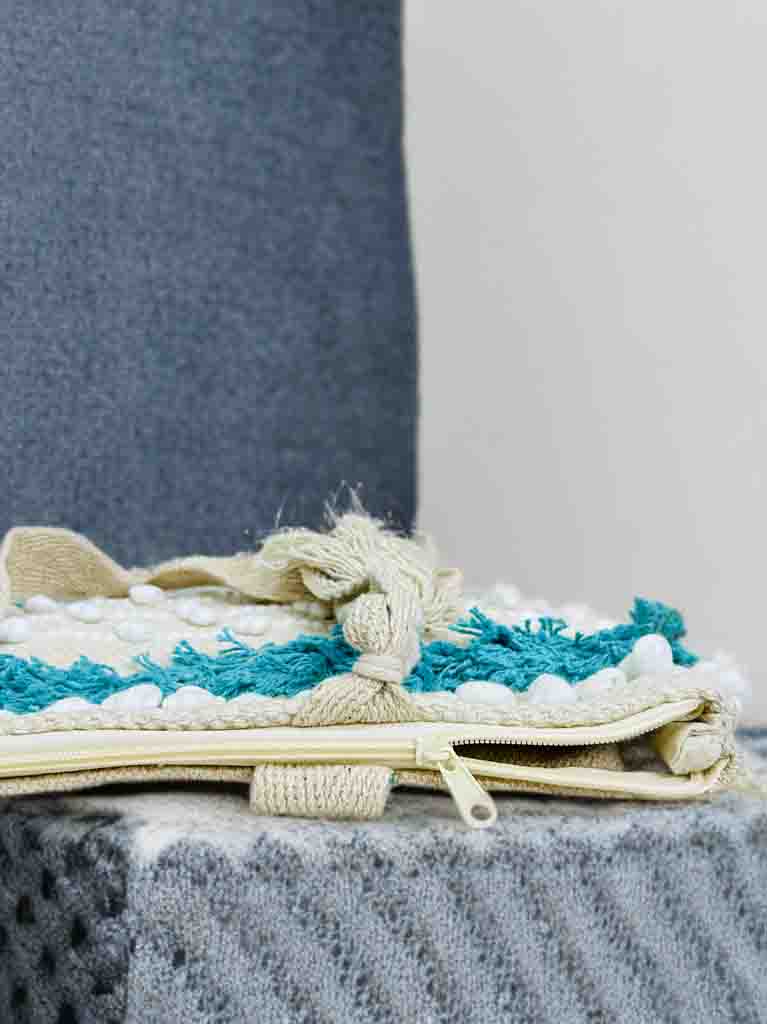 Bohemian Tote Bag with Zipper | 10x10 Inch