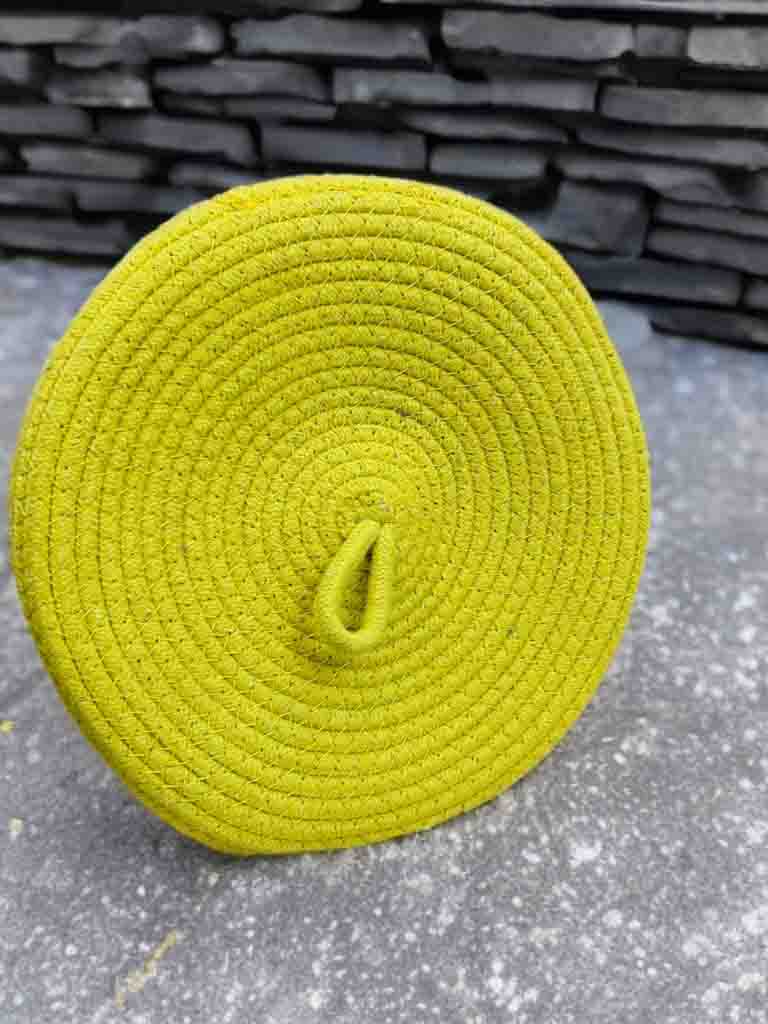 Handcrafted Lion Face Storage Basket with Lid – Stylish & Functional