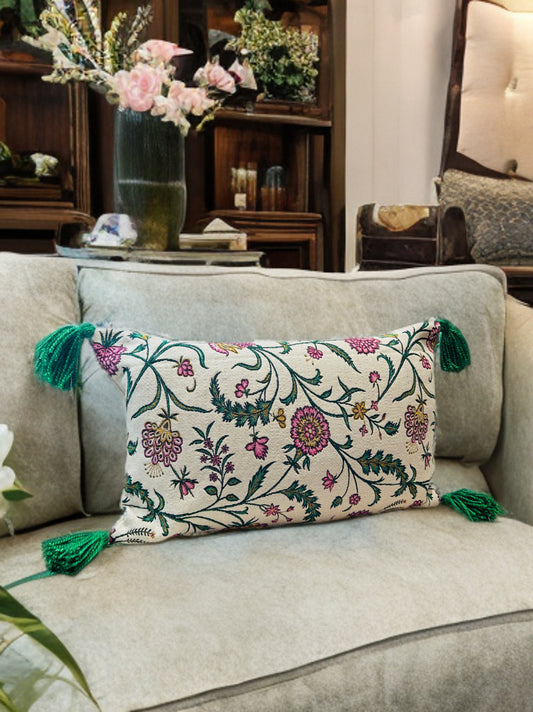 Jacquard Cushion Cover 12x20"