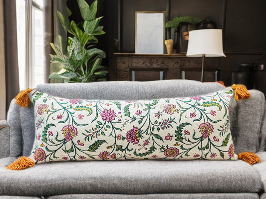 Multi Colour Jacquard Lumber ( 14x36 inch )