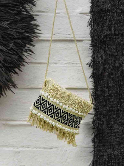 Trendy Boho Sling Bag – Embroidered, Lightweight & Multi-Functional