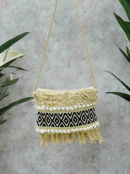 Trendy Boho Sling Bag – Embroidered, Lightweight & Multi-Functional