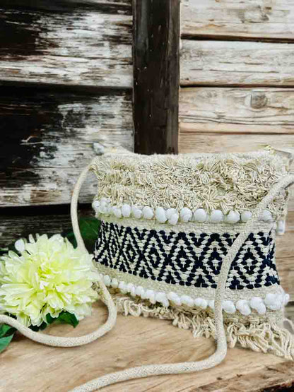 Trendy Boho Sling Bag – Embroidered, Lightweight & Multi-Functional