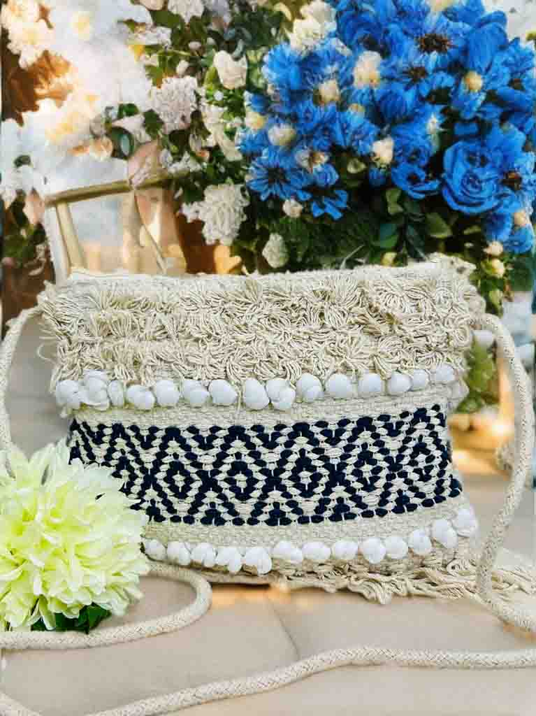 Trendy Boho Sling Bag – Embroidered, Lightweight & Multi-Functional