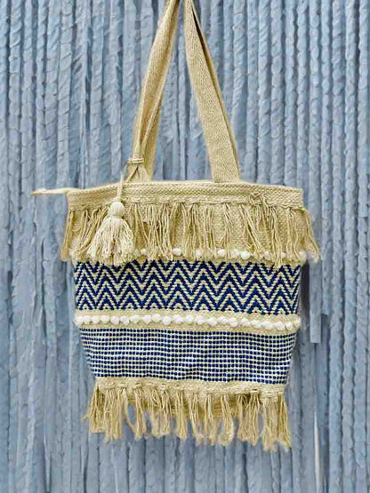 Boho Everyday Tote | 10x10" Bag with Zipper & Handle