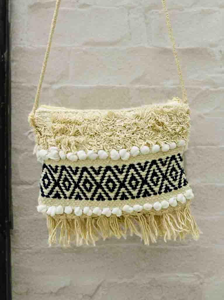 Trendy Boho Sling Bag – Embroidered, Lightweight & Multi-Functional
